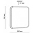 Sonex Orso 3059/CL Светильник 33x33x6,8 см, Россия - фото 6