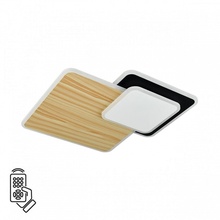 Sonex Pine 7737/60L Потолочный светильник 44x44x6,5 см, Россия - фото 1 - 2 Sonex Pine 7737/60L Потолочный светильник 44x44x6,5 см, Россия - фото 1 - фото 2