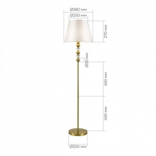 ST-Luce Aurora SL2003.305.01 Торшер Италия - фото 1 - фото 4