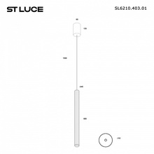 ST-Luce Lilt SL6210.403.01 Точечный светильник Италия - фото 1 - фото 4