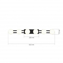 ST-Luce Monro SL6610.401.06 Настенный светильник 61x7 см, Италия - фото 1 - фото 4