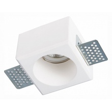 ST-Luce ST252–254 GYPSUM ST252.508.01 Встраиваемый светильник 8x8 см, Италия - фото 1 - фото 1