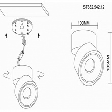 ST-Luce ST652 ST652.542.12 Светильник Италия - фото 1 - фото 4
