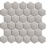 Starmosaic Homework PMMT83017 Hexagon small Grey Glossy Мозаика 27,1x28,2 см, Китай, под мозаику - фото 1