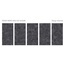 Staro Concreto Fenix Nero Sugar Керамогранит 60x120 см, Индия, терраццо - фото 1