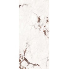 Staro Slabs Arbes White High Glossy 6mm Керамогранит 120x278 см, Индия, под мрамор - фото 1 - фото 1