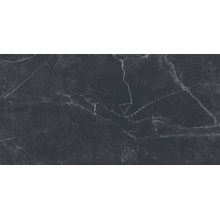 Staro Silk Argos Nero Sugar Керамогранит 60x120 см, Индия, под мрамор - фото 1 - фото 1