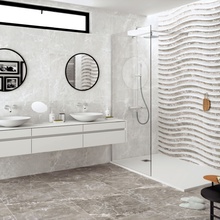 Stn Ceramica Albury 33,3x100, керамика, Испания, под камень  - фото интерьера 1 - фото 1