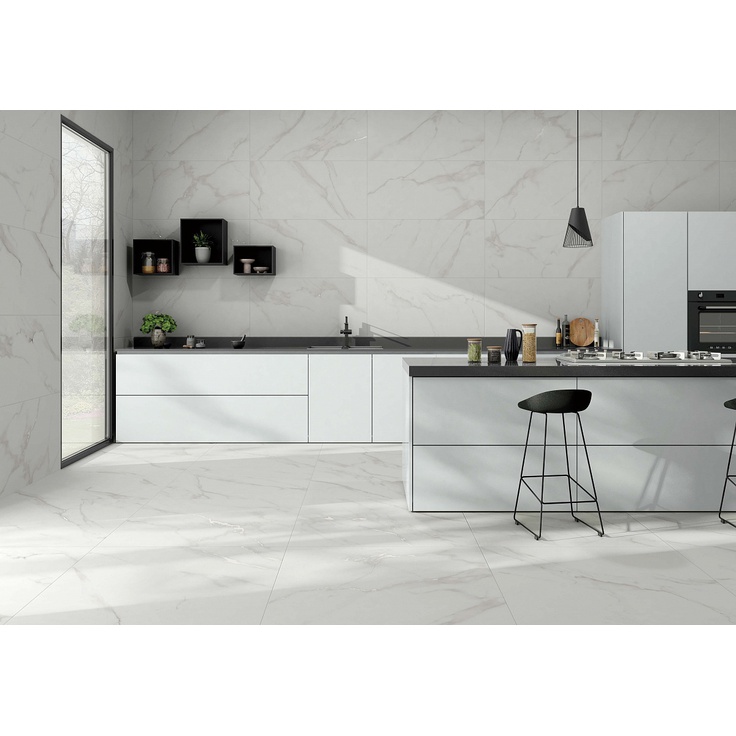 Lumiere White Mt rect 100 100x100 керамогранит от Stn Ceramica