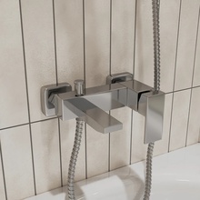 Stworki Флом Для ванны с душем Хром Смеситель для ванны, Россия - фото 1 - фото 2