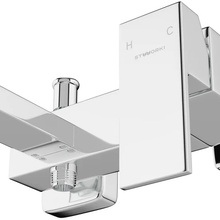 Stworki Флом Для ванны с душем Хром Смеситель для ванны, Россия - фото 1 - фото 3