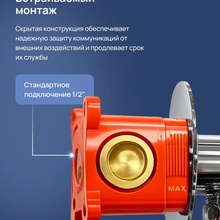 Stworki Вестерос S26150BK Матовый черный Смеситель с гигиеническим душем для душа, Россия - фото 1 - фото 4