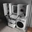 Style Line Бергамо мини СС-00002525 Графит матовый 60 Шкаф 15x60x80 см, Россия - фото 13