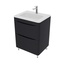 Style Line Бергамо СС-00002521 Графит 60 (напольная) Тумба для раковины 34,6x59,1x83 см, Россия - фото 1