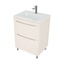 Style Line Бергамо СС-00002531 Карамель 60 (напольная) Тумба для раковины 34,6x59,1x83 см, Россия - фото 1