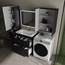 Style Line Бергамо мини СС-00002525 Графит матовый 60 Шкаф 15x60x80 см, Россия - фото 3