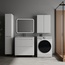 Style Line Бергамо мини СС-00002508 Белый глянец 60 Шкаф 15x60x80 см, Россия - фото 3