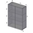 Style Line Даллас СС-00002604 Серый 60 Шкаф 24x60x80 см, Россия - фото 3 Style Line Даллас СС-00002604 Серый 60 Шкаф 24x60x80 см, Россия - фото 3