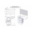 Style Line Даллас СС-00002609 Серая L 115 Тумба с раковиной 48x55x87,5 см, Россия - фото 3