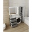 Style Line Даллас СС-00002610 Серая L 120 Тумба с раковиной 48x60x87,5 см, Россия - фото 1