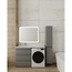 Style Line Даллас СС-00002612 Серая L 130 (Три ящика) Тумба с раковиной 48x70x87,5 см, Россия - фото 1