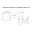 Style Line Даллас СС-00002614 Серая L 140 Тумба с раковиной 48x80x87,5 см, Россия - фото 3