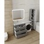 Style Line Даллас СС-00002617 Серая L 150 (Три ящика) Тумба с раковиной 48x85x87,5 см, Россия - фото 1