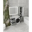 Style Line Даллас СС-00002619 Серая L 110 Тумба с раковиной 48x50x60 см, Россия - фото 1