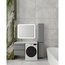 Style Line Даллас СС-00002620 Серая L 115 Тумба с раковиной 48x55x60 см, Россия - фото 1