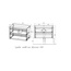 Style Line Даллас СС-00002624 Серая L 150 Тумба с раковиной 48x85x60 см, Россия - фото 3
