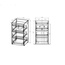 Style Line Даллас СС-00002607 Серая L 110 (Три ящика) Тумба с раковиной 48x50x87,5 см, Россия - фото 3