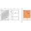 Style Line Квартет СС-00002425 С подсветкой и сенсором 60 Шкаф-зеркало 15x60x80 см, Россия - фото 2