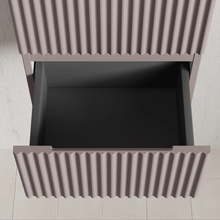 Style Line Марокко подвесной 36, R, 1 ящик, тауп темный Шкаф-пенал 30x36x110 см, Россия - фото 1 - фото 4