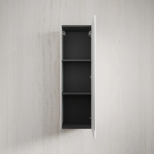 Style Line Марокко подвесной 36, R, без ящика, белый матовый Шкаф-пенал 30x36x110 см, Россия - фото 1 - фото 3