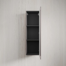 Style Line Марокко подвесной 36, R, без ящика, тауп темный Шкаф-пенал 30x36x110 см, Россия - фото 1 - фото 3