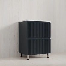 Style Line Марокко Plus ЛС-00002492 Графит матовый 60 Тумба для раковины 47,8x59,7x72 см, Россия - фото 1 - 2 Style Line Марокко Plus ЛС-00002492 Графит матовый 60 Тумба для раковины 47,8x59,7x72 см, Россия - фото 1 - фото 2