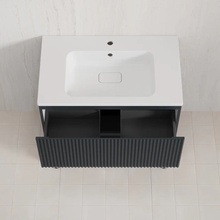 Style Line Марокко Plus ЛС-00002500 Графит матовый 80 Тумба для раковины 47,8x79,7x72 см, Россия - фото 1 - фото 4