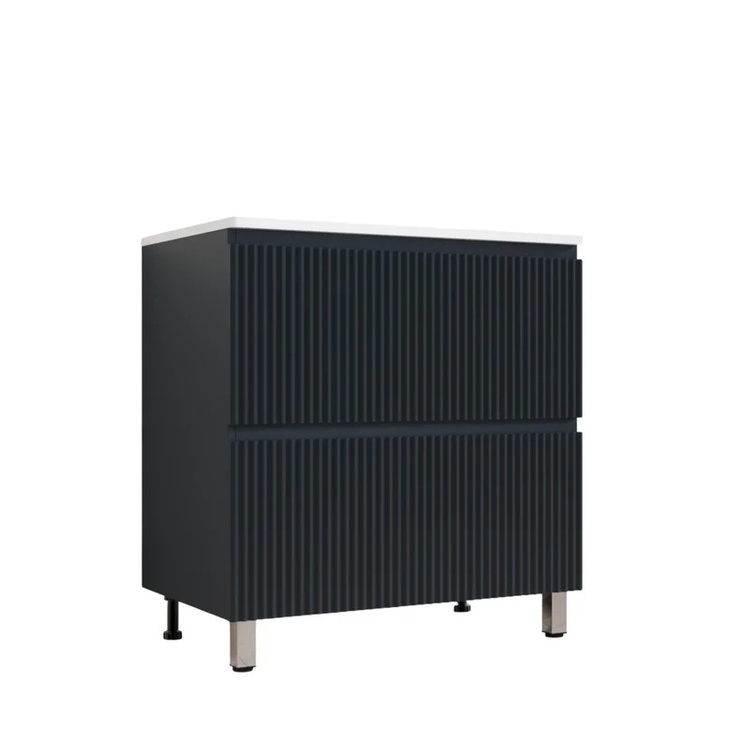 Style Line Марокко Plus ЛС-00002500 Графит матовый 80 Тумба для раковины 47,8x79,7x72 см, Россия - фото 1 Style Line Марокко Plus ЛС-00002500 Графит матовый 80 Тумба для раковины 47,8x79,7x72 см, Россия - фото 1