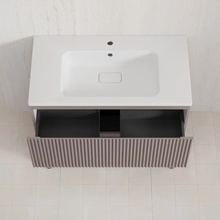 Style Line Марокко Plus ЛС-00002506 Тауп тёмный 90 Тумба для раковины 47,8x89,7x72 см, Россия - фото 1 - фото 4