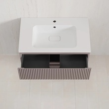 Style Line Марокко PLUS ЛС-00002482 Тауп тёмный 80 Тумба для раковины 47,8x79,7x55 см, Россия - фото 1 - фото 4