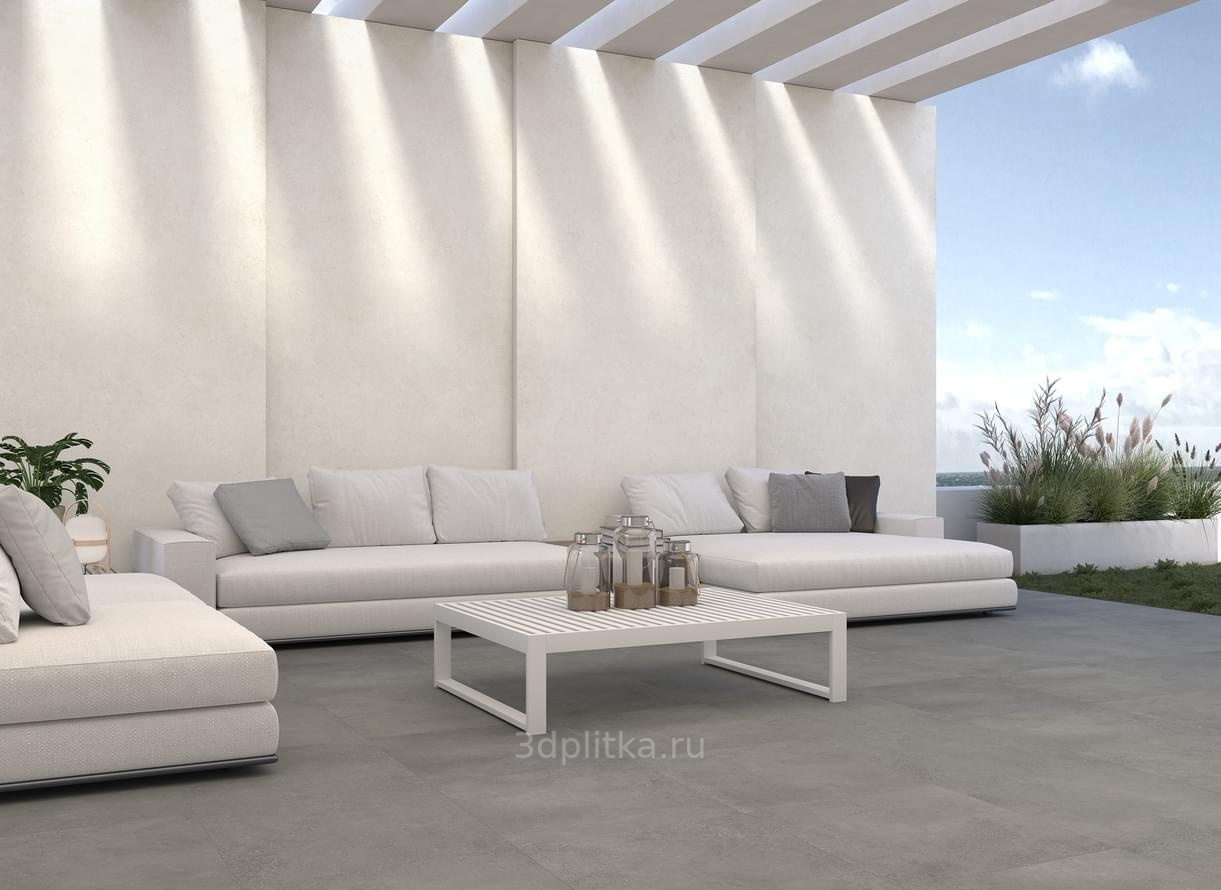 Tau ceramica Urban 160x320 см, керамогранит, Испания, под бетон  - фото интерьера 1