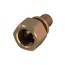 Tece TECEflex 705102 с внутренней резьбой (муфта) 16x1/2" бронза Соединение прямое Германия - фото 1