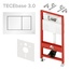 Tece TECEbase 3.0 N500417 4в1 Кнопка смыва Белая матовая Система инсталляции (комплект) Германия - фото 1