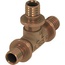 Tece TECEflex 710163 прямой 90° 63x63x63 бронза Тройник Германия - фото 1