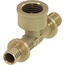 Tece TECEflex 769516 с внутренней резьбой (муфта) 90° 16x1/2"x16 латунь Тройник Германия - фото 1