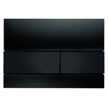 Tece Square 9240809 стекло черное Кнопка смыва Германия - фото 1 - фото 1