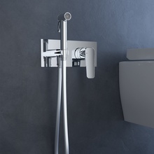 Teska Elsa Pro BTK6406 Хром Смеситель с гигиеническим душем для встраиваемых систем, Турция - фото 1 - фото 2