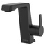 Teska Thetis E5208 Для раковины Чёрный матовый Смеситель 15,5x9,6x17,5 см, для раковины, Турция - фото 1