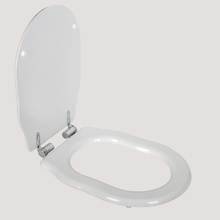 Tiffany World Bristol TWBR71bi/cr Белый/хром микролифт Крышка-сиденье Италия - фото 1 - фото 1