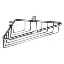 Tiffany World Bristol TWBR534cr Хром угловая Полка-решетка 21x21x5 см, Италия - фото 1 - фото 1